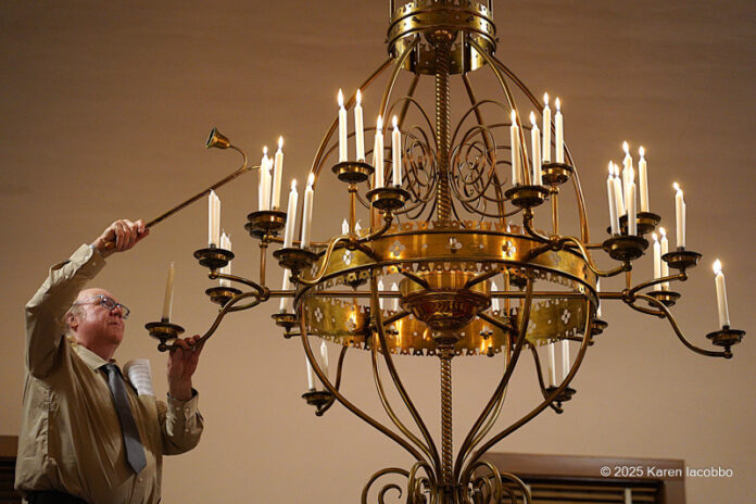 Photos: Service of music & candlelight mark Christmas tradition at historic Harrisville church