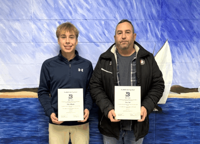Broncos named RIIL Division III player & coach of the year, recognized by school board