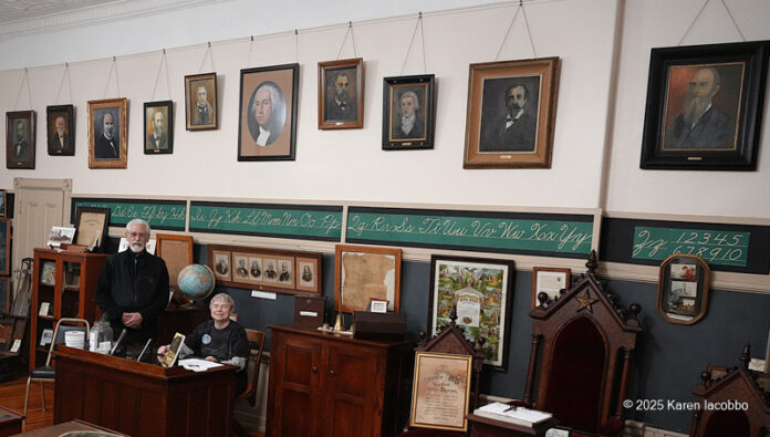 Artist, historian share Burrillville’s notable figures in new display at Bridgeton School
