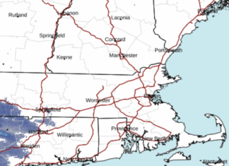 Coating of ice expected Tuesday evening across northern RI
