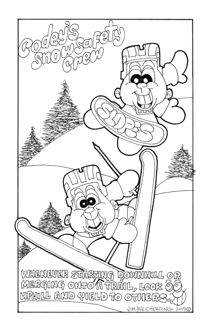 Sunday cartoon: Codey’s Snow Safety Crew