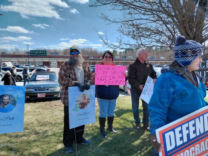 Photos: ‘No Kings’ protesters turn out in Slatersville