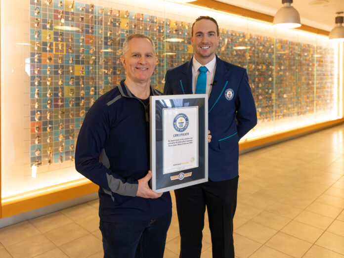 Glocester’s FM wins world record for largest fire sprinkler display